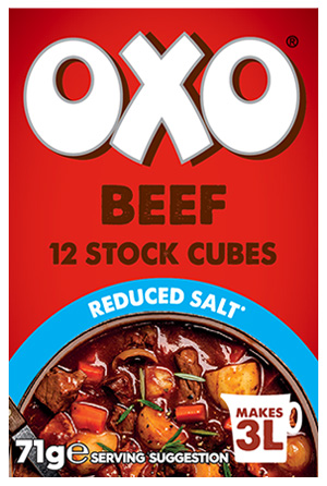 Oxo Beef Stock Cubes 71G