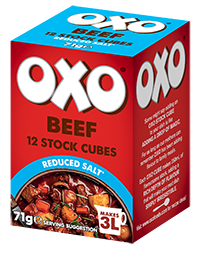 Oxo Reduced Salt Beef Stock Pots With Rosemary 4X20g - Tesco Groceries